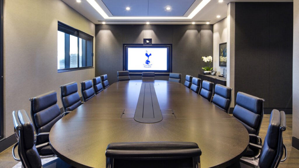 Inside Tottenham Hotspur’s executive offices as the club navigates changes in its sporting structure