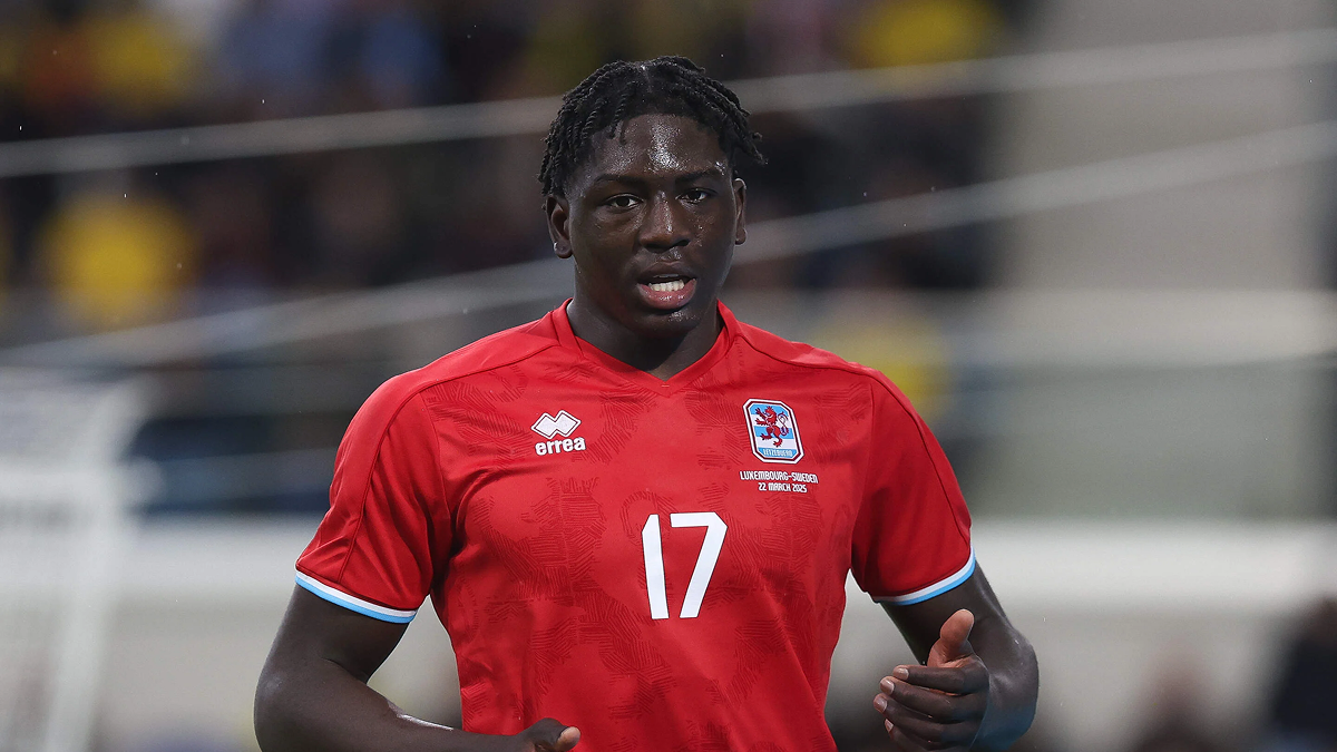 Brian Madjo in FC Metz match